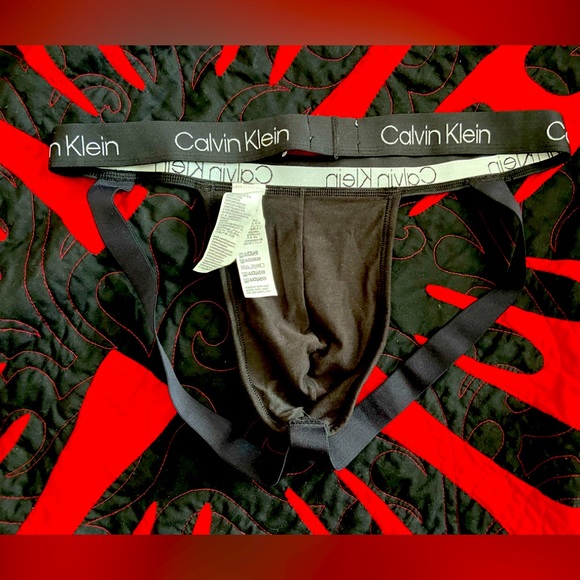 Calvin Klein Underwear & Socks Mens Black Calvin Klein Jockstrap Large Poshmark
